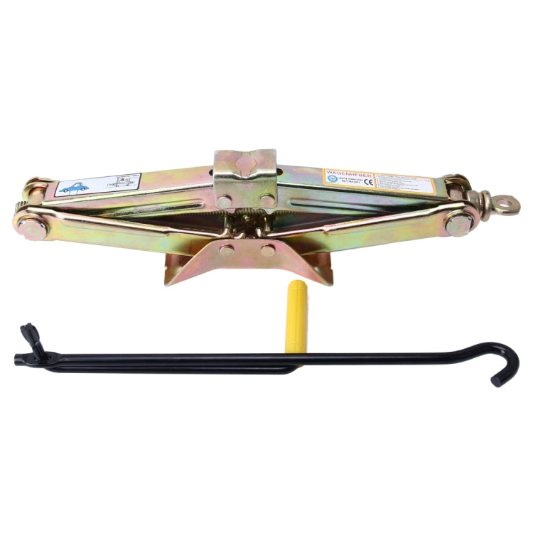 ST-112 Pure Metal Stabilizer Scissor Jack with Handle Lift Levelers 4000 Pound (2 Ton) Capacity Each - 10 to 44.2 CM Range