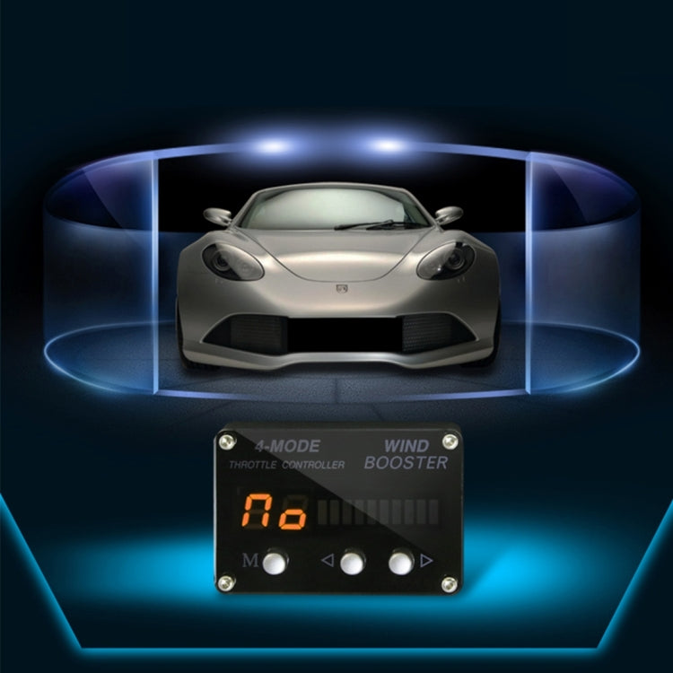 Car Auto 4-Model Electronic Throttle Accelerator with Orange LED Display for Cadillac SRX LaCrosse(Please note the model and year)
