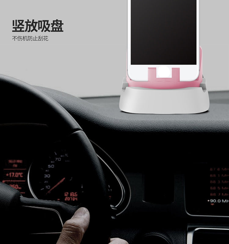 Multi-functional Creative Stereo Rotation Temporary Parking Number Plate / Car Mobile-phone Holder