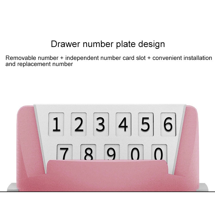 Multi-functional Creative Stereo Rotation Temporary Parking Number Plate / Car Mobile-phone Holder