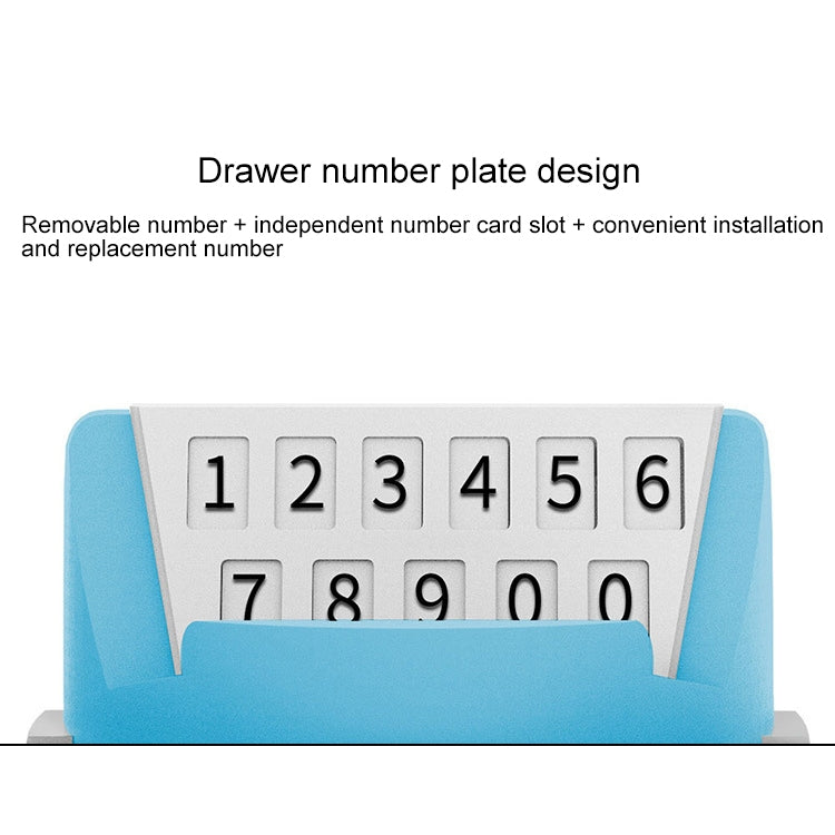 Multi-functional Creative Stereo Rotation Temporary Parking Number Plate / Car Mobile-phone Holder