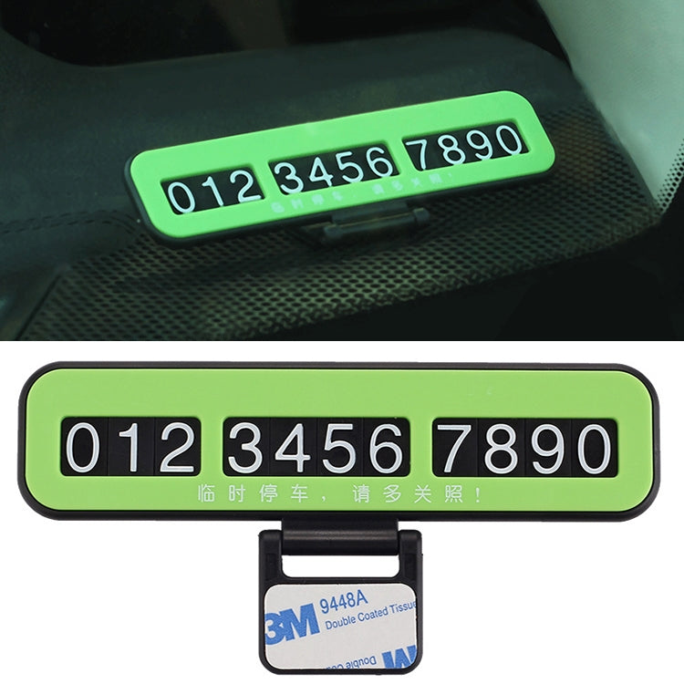 Creative Temporary Parking Card Car Sticker