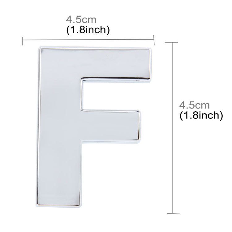 Car Vehicle Badge Emblem 3D English Letter