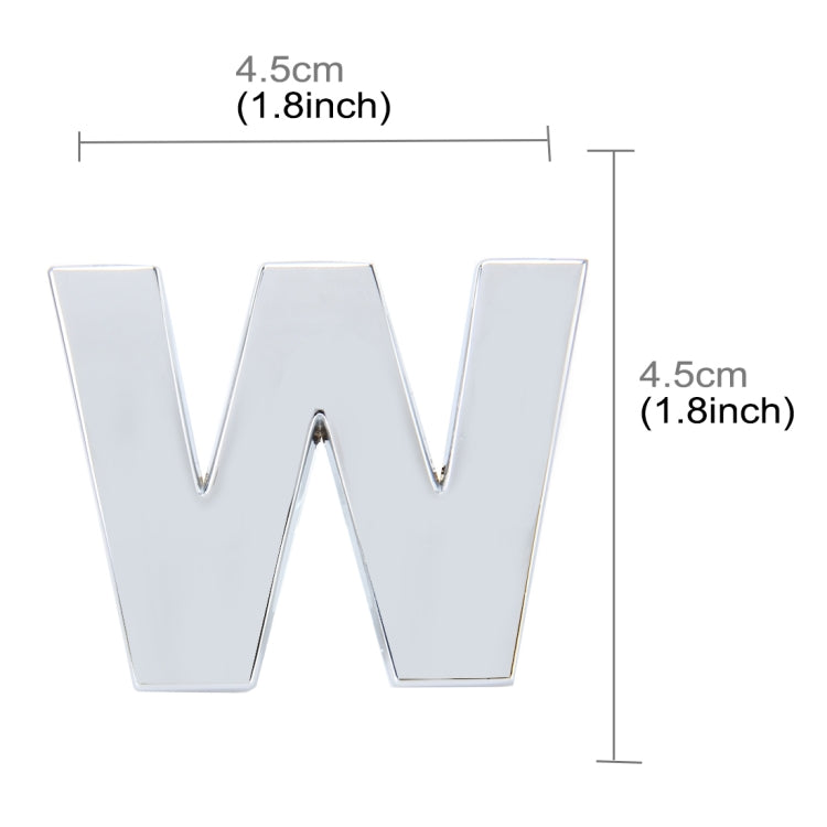 Car Vehicle Badge Emblem 3D English Letter