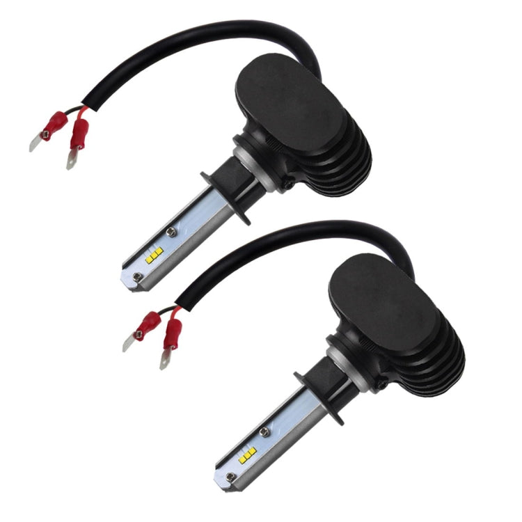 2 PCS H1 IP65 Waterproof White Light 6 CSP LED Car Headlight Bulb,  9-36V / 18W, 6000K / 2000LM