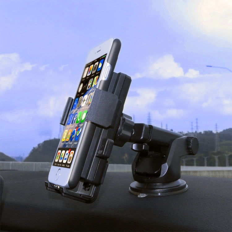 N8-1 5V 1A Output Sticky Bracket Car Air Outlet Vent Fast Wireless Charger, For iPhone, Galaxy, Sony, Lenovo, HTC, Huawei, and other Smartphones(Black)