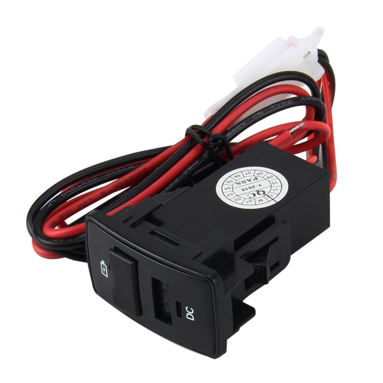YCL-303 One Slot Charging with Voltmeter Special Design USB Port DC 12V USB Single Charge Outlet Charging Smartphones for Honda