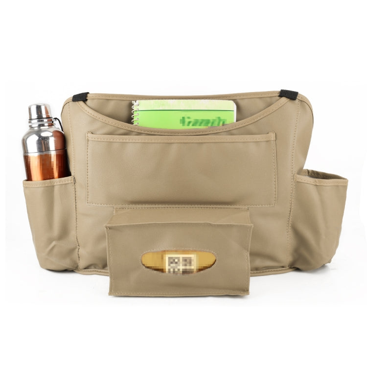 Car Auto Back Seat Drink Food Cup Bag Napkin Bag Multi-purpose Pouch Chair Back Pocket Multi-functional Car Storage Bags