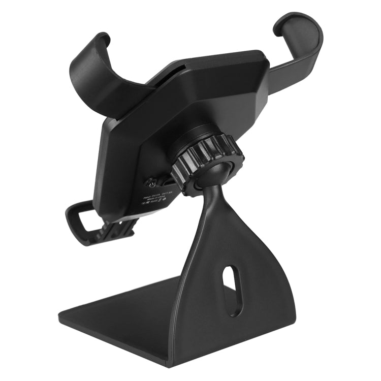 N5 9V 1.1A Output 360 Degree Rotation Head Shape Removable Glue Holder Car Air Outlet Vent Fast Wireless Charger, For iPhone, Galaxy, Sony, Lenovo, HTC, Huawei, and other Smartphones(Black)