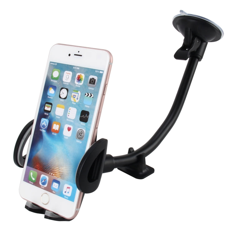 Universal Phone Holder Stand Mount, Clip Width: 47-95mm, For iPhone, Samsung, LG, Nokia, HTC, Huawei, and other Smartphones