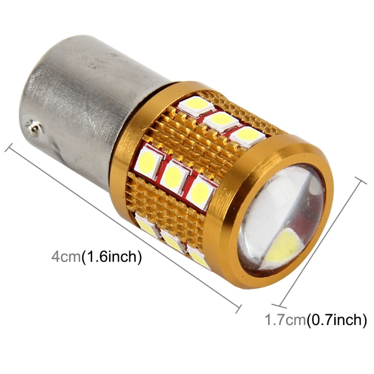 2 PCS 1156/BA15S 6W 450 LM 6000K Car Auto Turn Light  Backup Light Reversing Lights with 24LEDs  SMD-3030 Lamps(White Light)