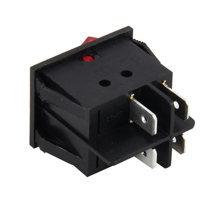 Car Truck Boat Switch Toggle Light Switch 4pin Waterproof 12/24V Car Auto Universal DIY 4 Pin Double Control Switch OFF-ON Push Button