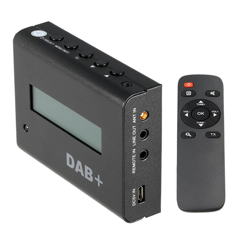 Car FM DAB / DAB+ Digital Receiver with Remote Control, Audio Output