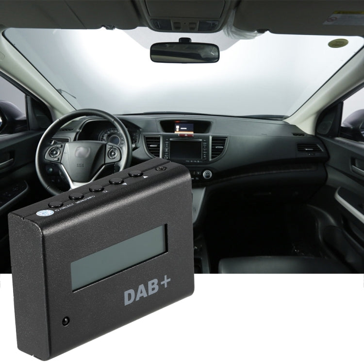 Car FM DAB / DAB+ Digital Receiver with Remote Control, Audio Output