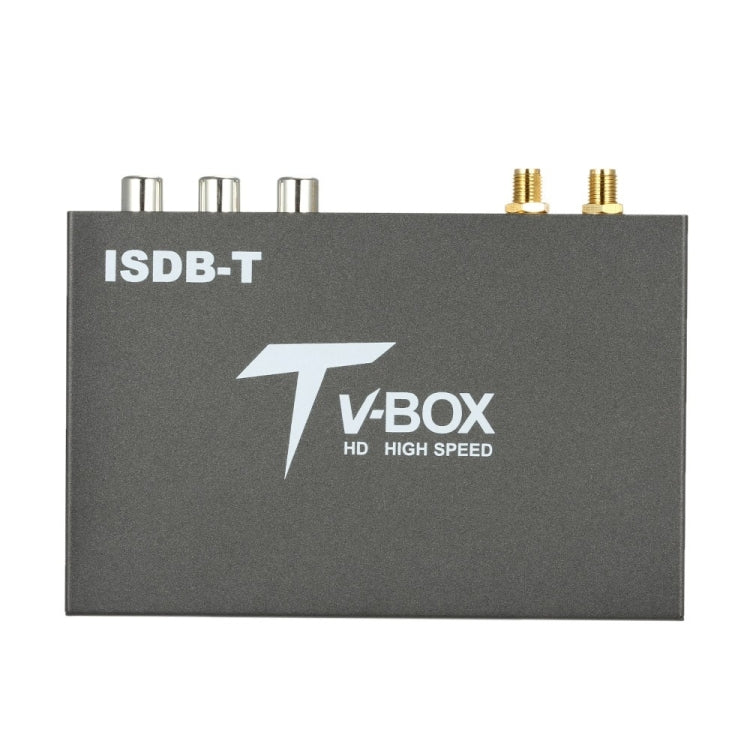 Car ISDB-T MPEG-4 HD H.264 Digital TV Receiver Box with Remote Control, Dual Antenna Head Interfaces
