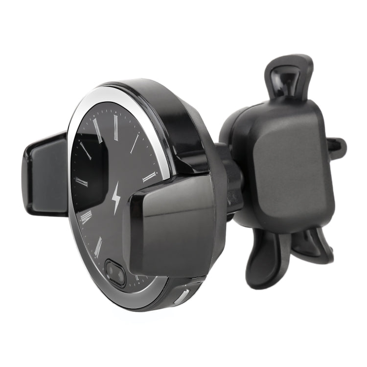 Clock Pattern Car Mobile Phone Wireless Charger Holder