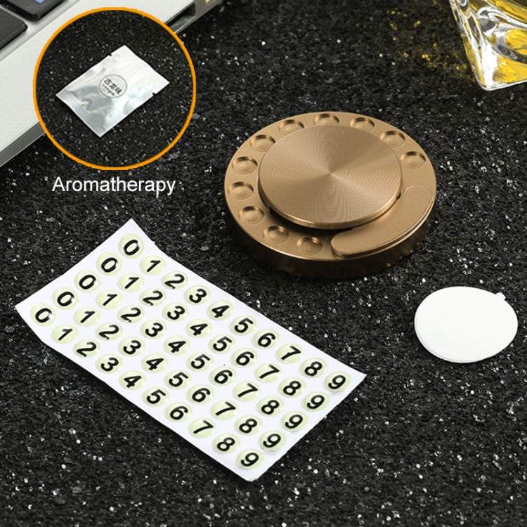 Car Aromatherapy Temporary Parking Number Plate Parking Card