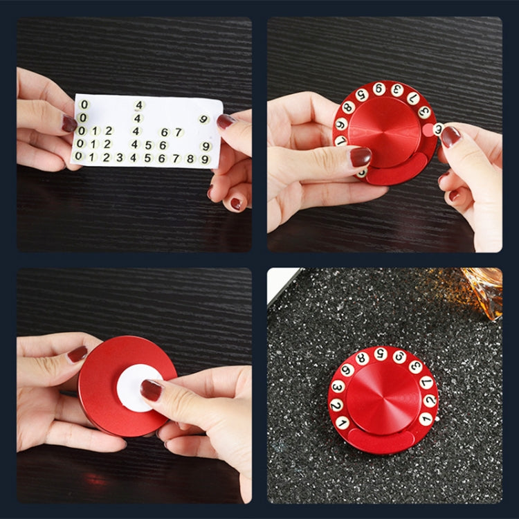 Car Aromatherapy Temporary Parking Number Plate Parking Card