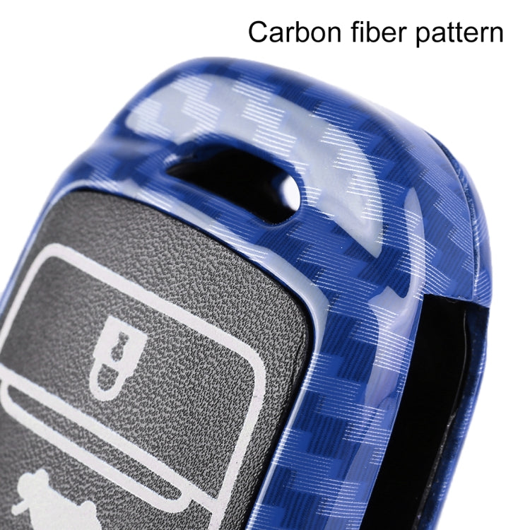 Carbon Fiber Texture Car Key Protective Cover for CHANGAN Folding