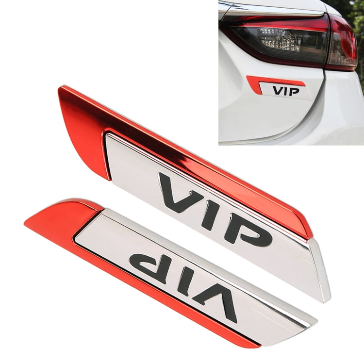 2 PCS Car-Styling Sticker VIP Random Decorative Sticker