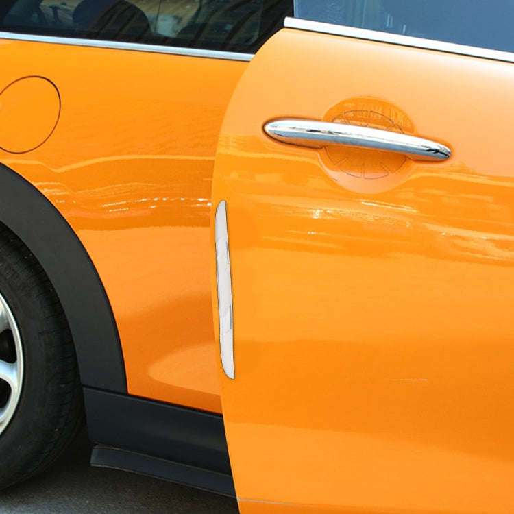 6 PCS Universal Car Door Anti-collision Strip Protection Guards Silicon Trims Stickers