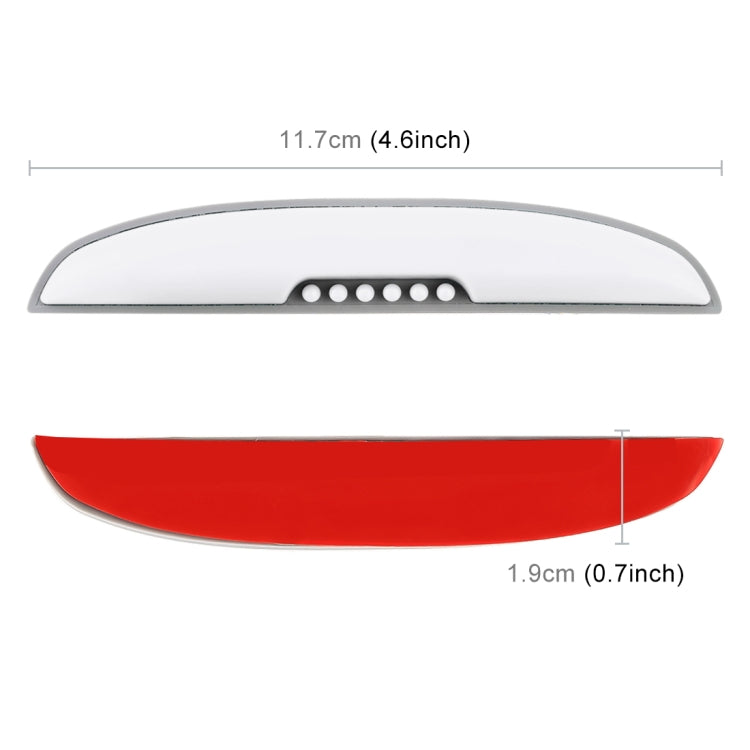 4 PCS Crab Claw Shape Universal Car Door Anti-collision Strip Protection Guards Silicon Trims Stickers