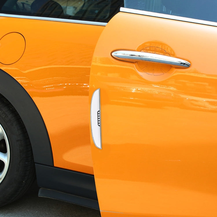 4 PCS Crab Claw Shape Universal Car Door Anti-collision Strip Protection Guards Silicon Trims Stickers