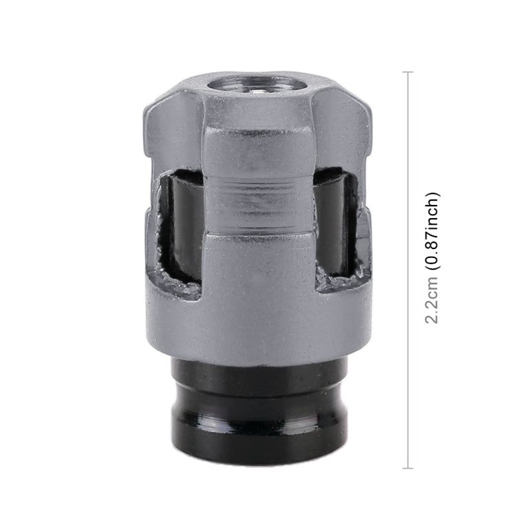 4 PCS Valve Shape Gas Cap Mouthpiece Cover Tire Cap Car Tire Valve Caps