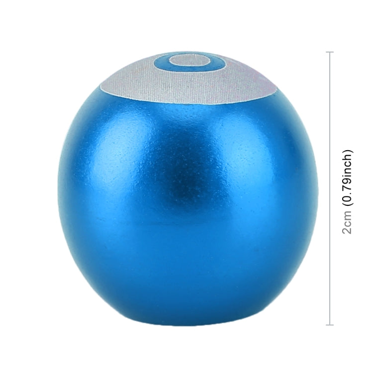 4 PCS Ball Number 8 Gas Cap Mouthpiece Cover Tire Cap Car Tire Valve Caps