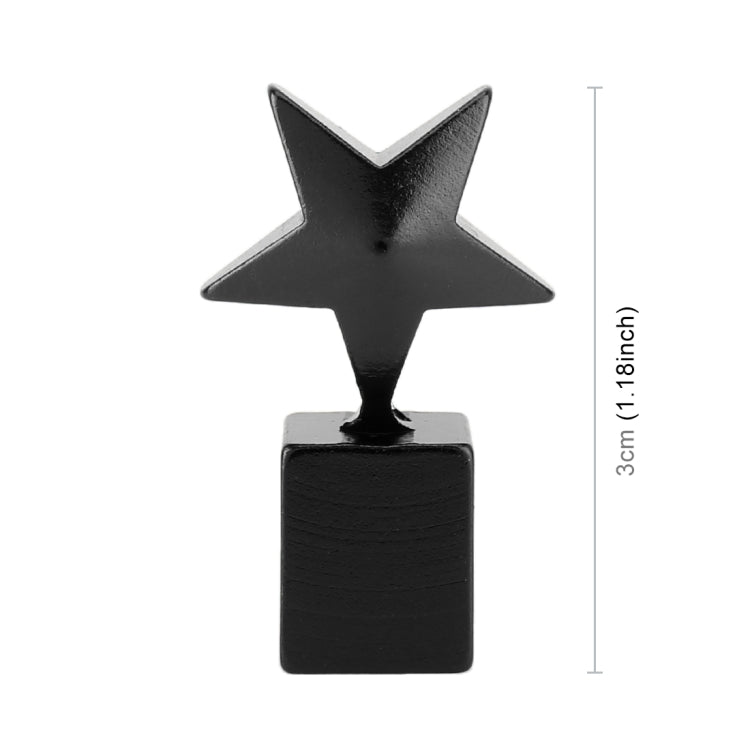 4 PCS Star Shape Gas Cap Mouthpiece Cover Tire Cap Car Tire Valve Caps