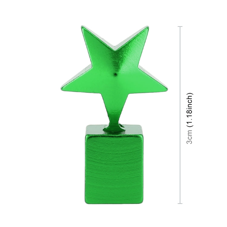 4 PCS Star Shape Gas Cap Mouthpiece Cover Tire Cap Car Tire Valve Caps