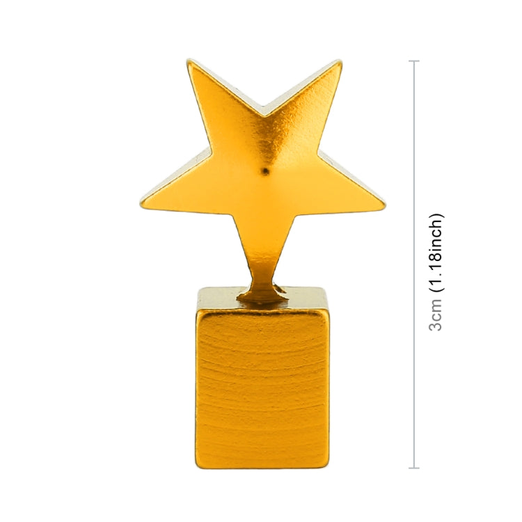 4 PCS Star Shape Gas Cap Mouthpiece Cover Tire Cap Car Tire Valve Caps