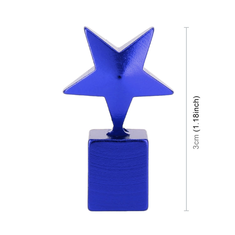 4 PCS Star Shape Gas Cap Mouthpiece Cover Tire Cap Car Tire Valve Caps