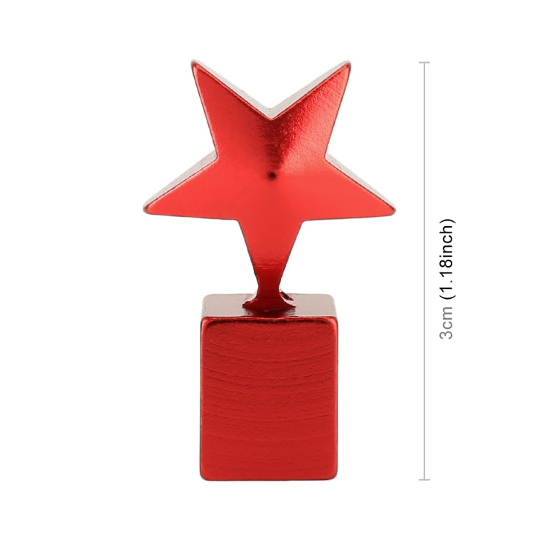 4 PCS Star Shape Gas Cap Mouthpiece Cover Tire Cap Car Tire Valve Caps