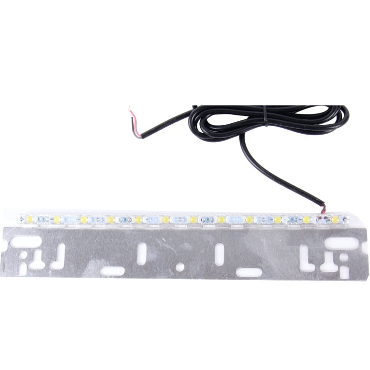 6W 5000K 300LM 12 LED Wafer Car Backup Auxiliary Light Brake Light, DC 12V Cable Length: 140cm(White Light)