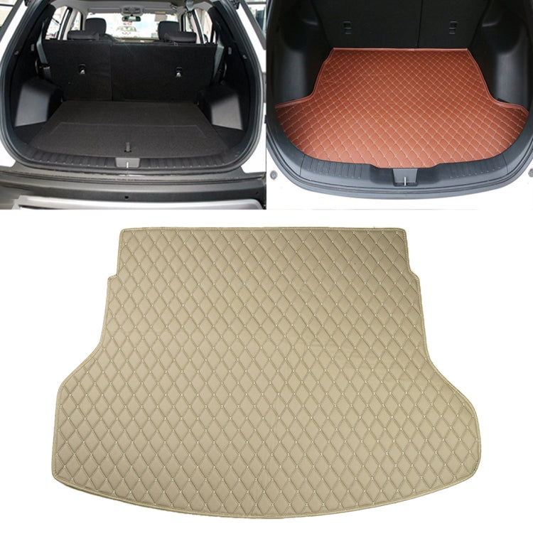 Car Trunk Mat Rear Box Lingge Mat for Nissan X-Trail 2014