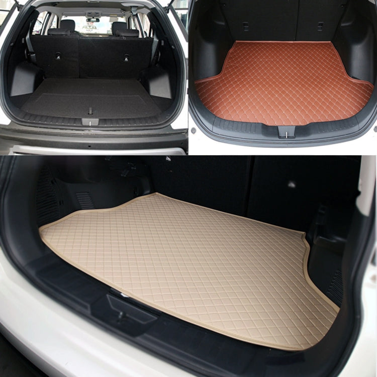 Car Trunk Mat Rear Box Lingge Mat for Nissan X-Trail 2014