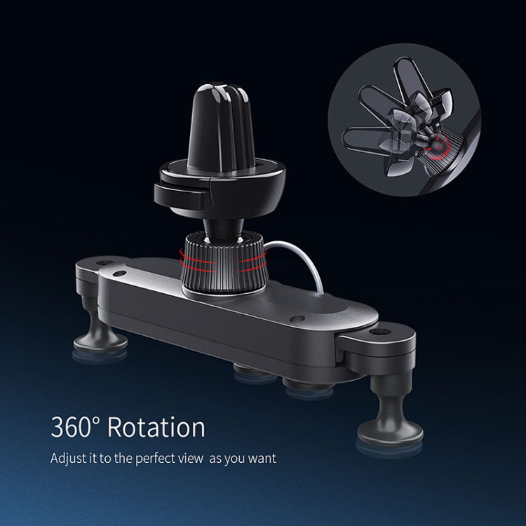Universal Rotating Four Points Gravity Car Bracket for 4.7-6.5 inch Mobile Phones