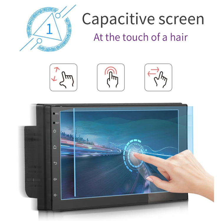 9999 7 inch HD Universal Car Android Radio Receiver MP5 Player, Support FM & Bluetooth & TF Card & GPS & Phone Link & WiFi