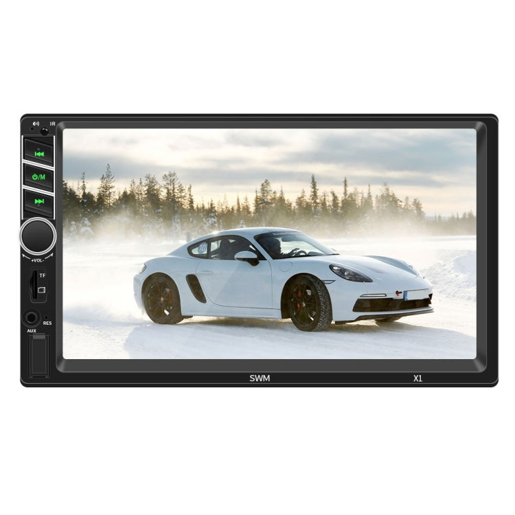 X1 7 inch HD Universal Car Radio Receiver MP5 Player, Support FM & Bluetooth & Phone Link with Remote Control