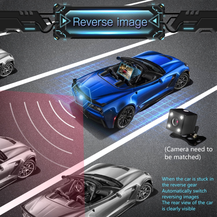 X4 7 inch Universal Car Radio Receiver MP5 Player, Support FM & Bluetooth & Phone Link with Remote Control