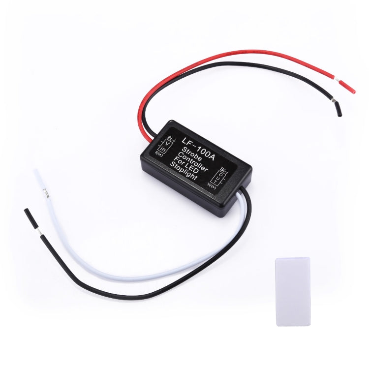 LF-100A Flash Strobe Controller Box Flasher Module for LED Brake Tail Stop Light