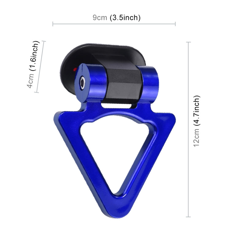 Car Truck Bumper Triangle Tow Hook Adhesive Decal Sticker Exterior Decoration
