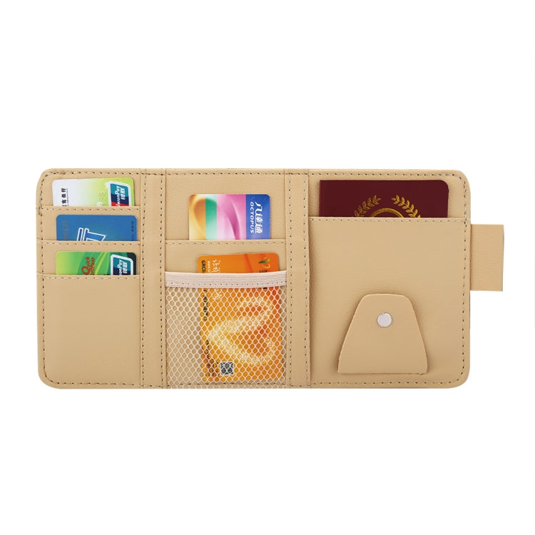 Universal Car Sun Visor Board Paper Tissue Box CD Storage Case Holder Card Bag Organizer