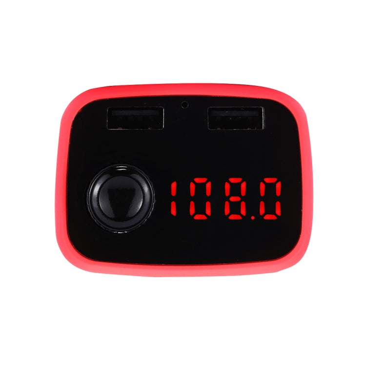 AD906 Wireless Bluetooth FM Transmitter MP3 Player Adapter Car Kit Charger, With Hand-Free Calling, Music Player, USB Charging Port, Support TF Card