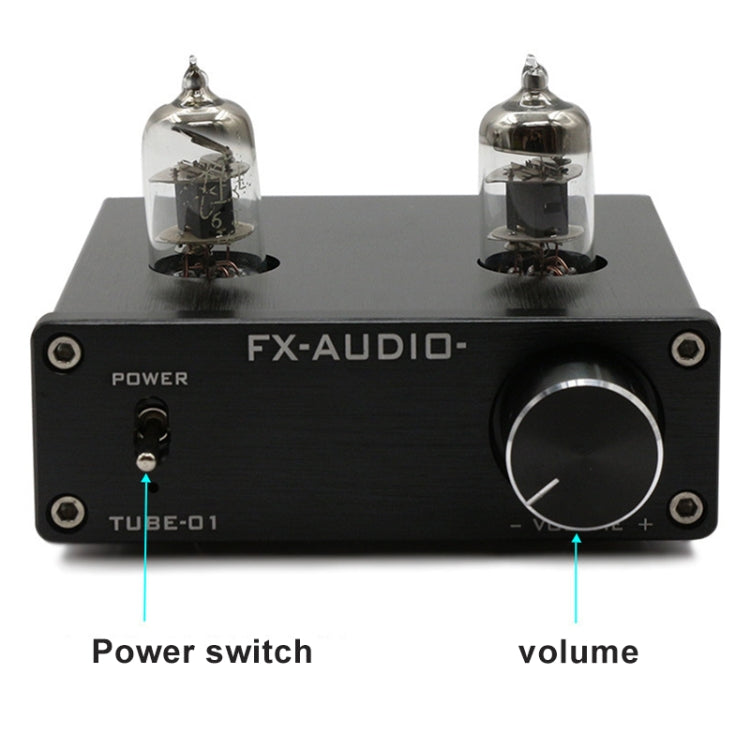 FX-TUBE-01 HiFi 6J1 Preamp Vacuum Tube Amplifier Buffer Mini Hifi Preamplifier