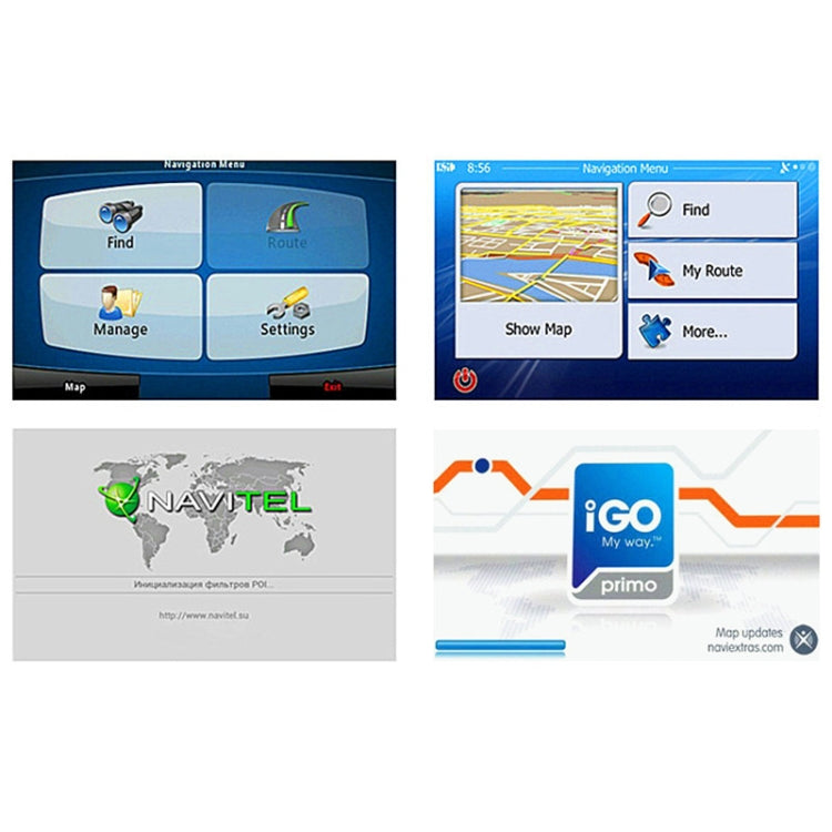 826 4.3 inch TFT Touch-screen Car GPS Navigator, MediaTekMT3351, WINCE6.0 OS, Built-in speaker, 128MB+4GB, IGO/ NAVITEL Maps, FM