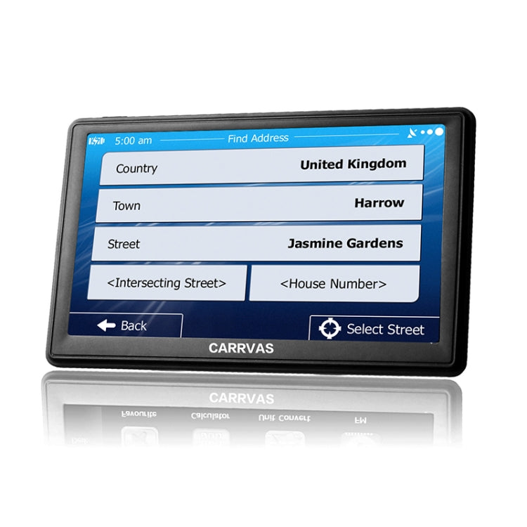 CARRVAS 736 7.0 inch TFT Touch-screen Car GPS Navigator, MediaTekMT3351, WINCE6.0 OS, Built-in speaker, 128MB+4GB, IGO/ NAVITEL Maps, FM