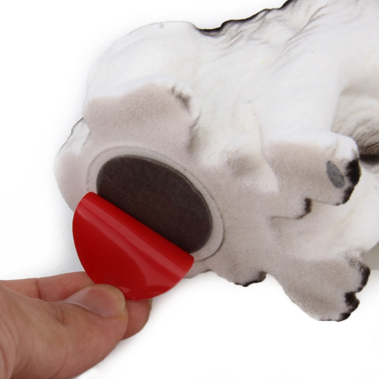 Car Interior Simulation Shaking Head Toy Swinging Puppy Dog Self Adhesive Decor Ornament