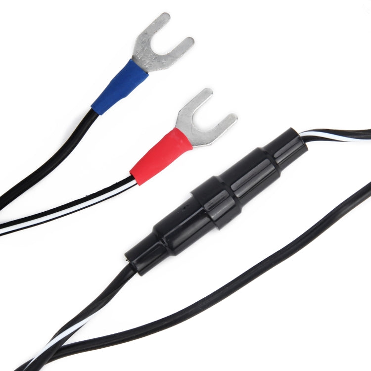 5V/12V Motorcycle Waterproof Handlebar Clamp Dual USB Car Cigarette Lighter Socket Power Adapter Charger, for Phones/Tablets/GPS